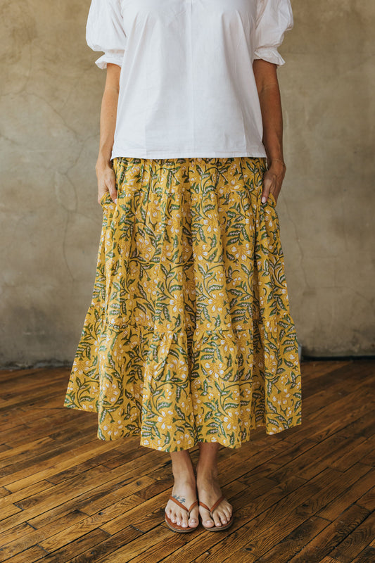Pippa Skirt - Marigold Garden