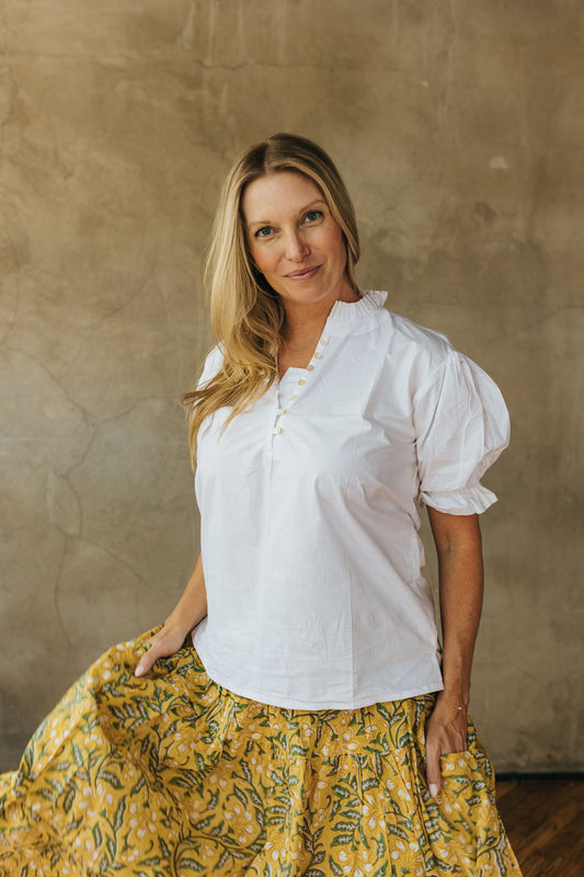 Sylvie Top - Ivory