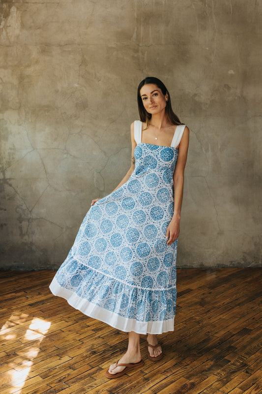 Celia Dress - Blue City Bazaar