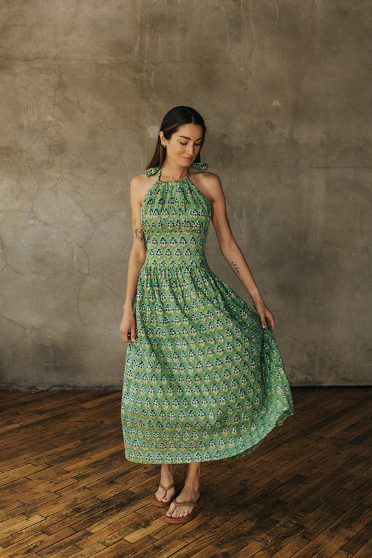 Daphne Dress - Monsoon Garden