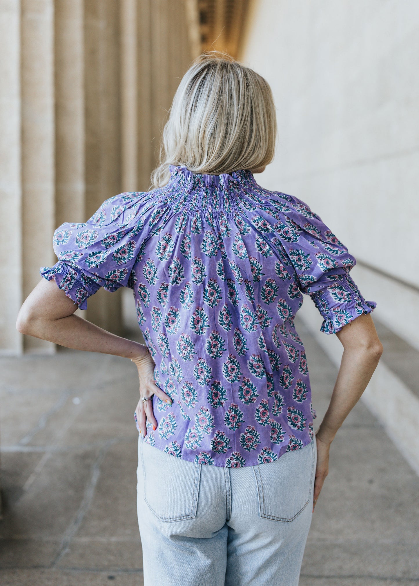 Sally Top - Plum