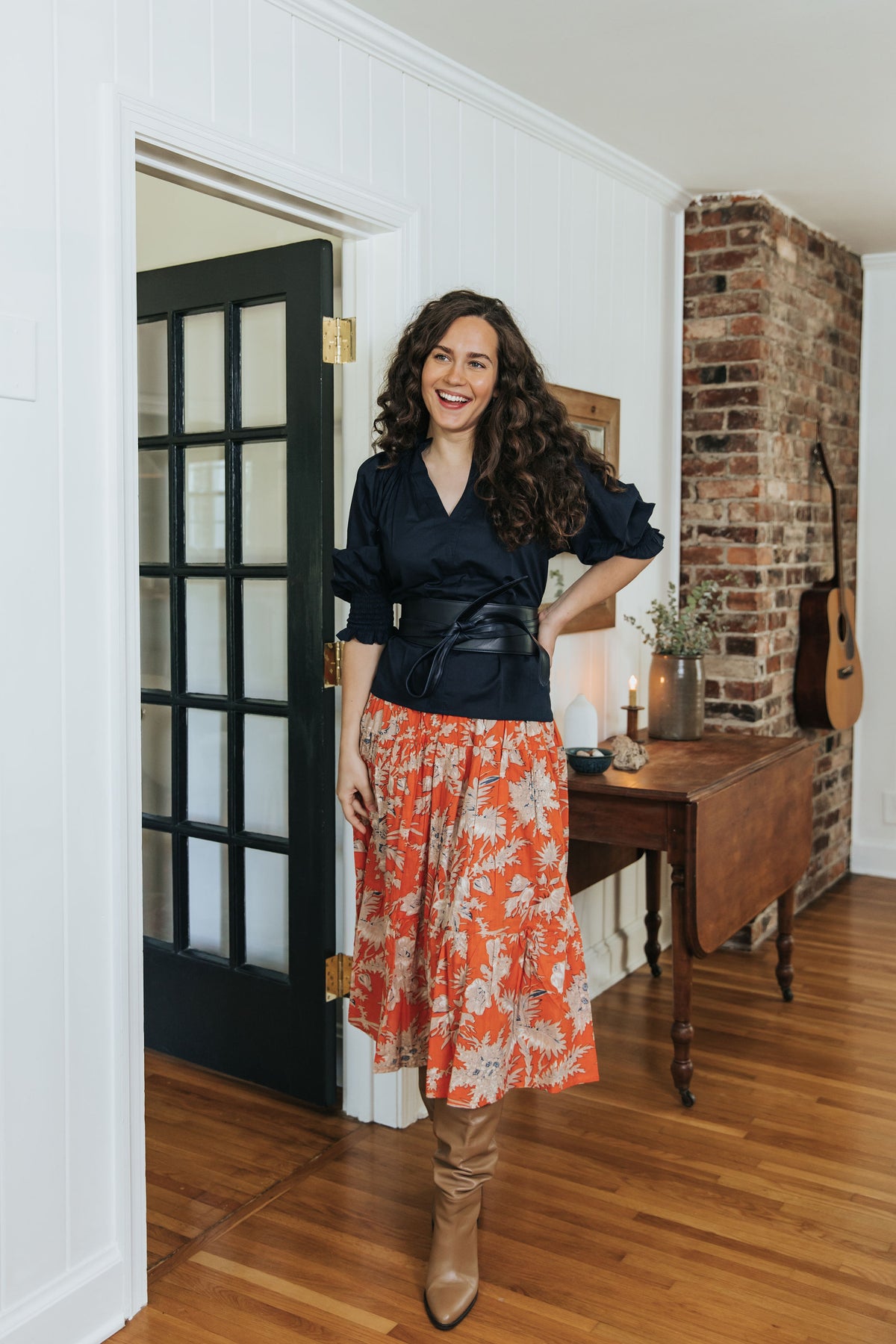 Pippa Skirt - Orange