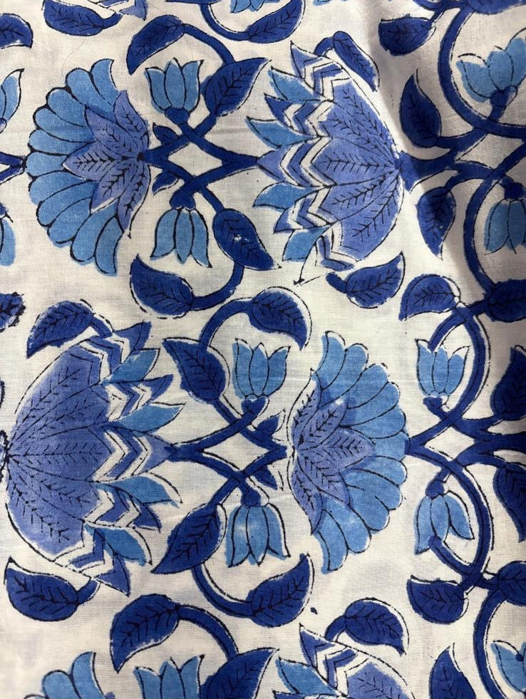 Sylvie Top - Blue Dahlia