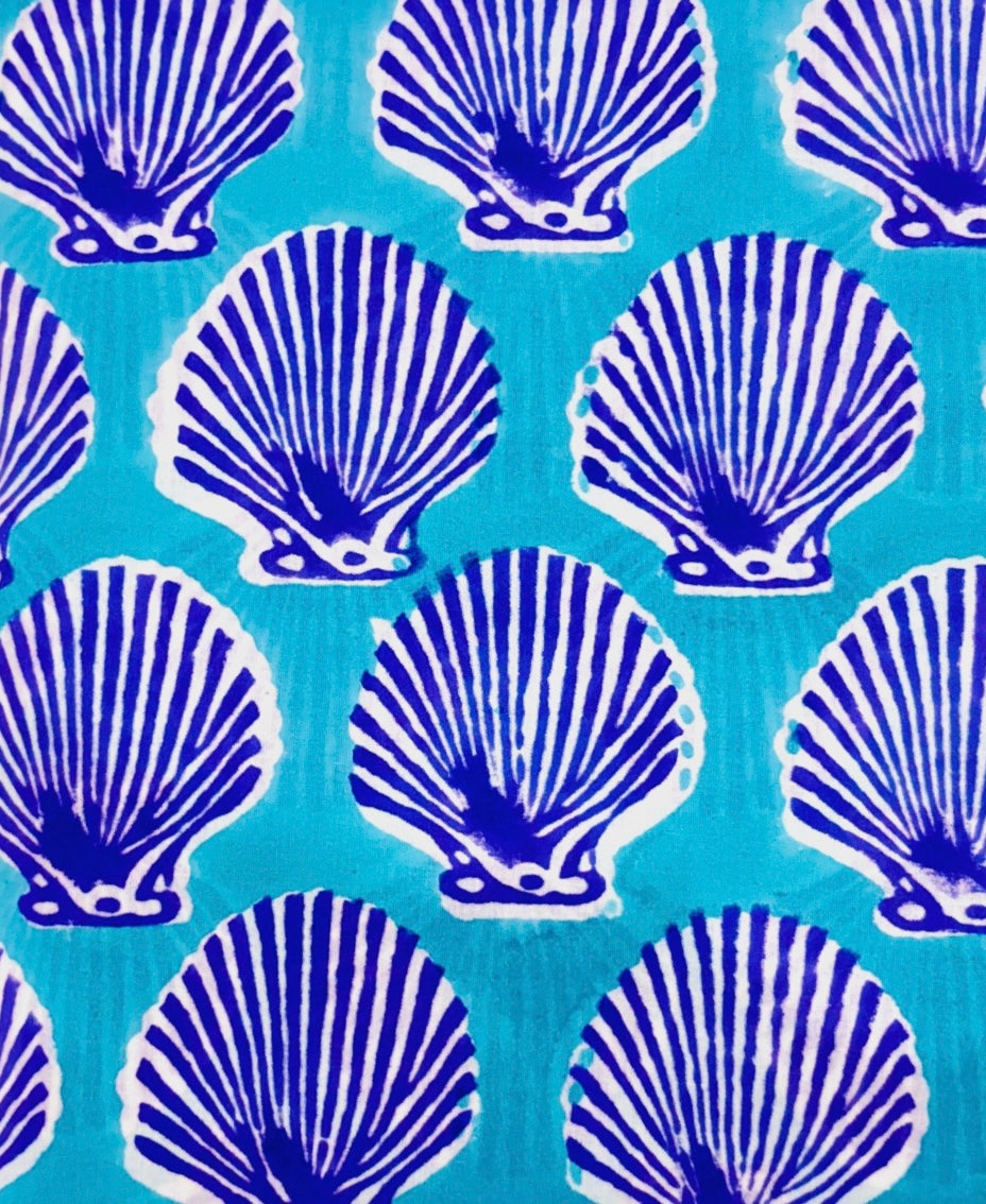 Margot Dress - Lagoon Garden