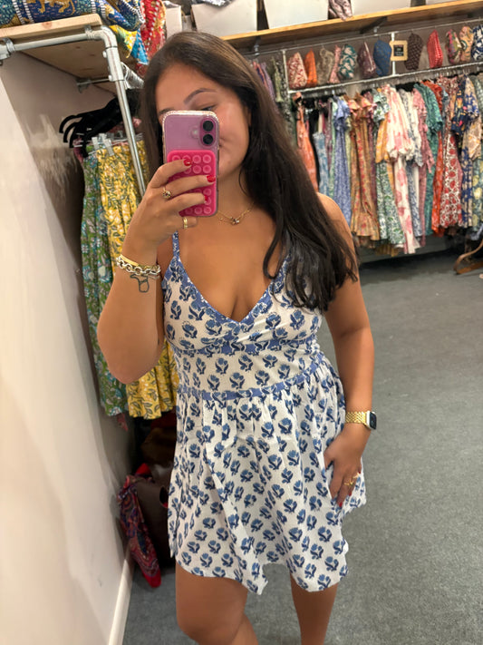 Rosalie Dress - Porcelain