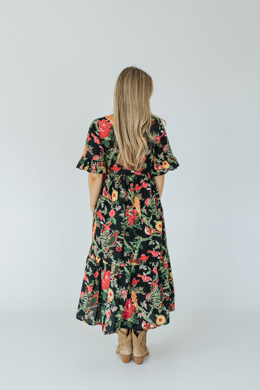 Tilly Dress - Painted Garden