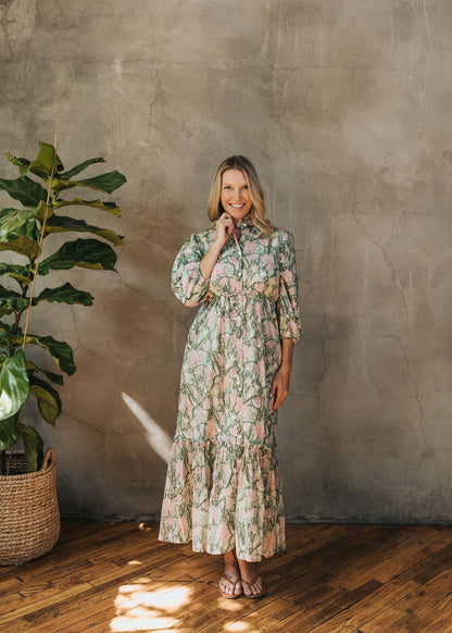 Eliza Dress - Jade Vine