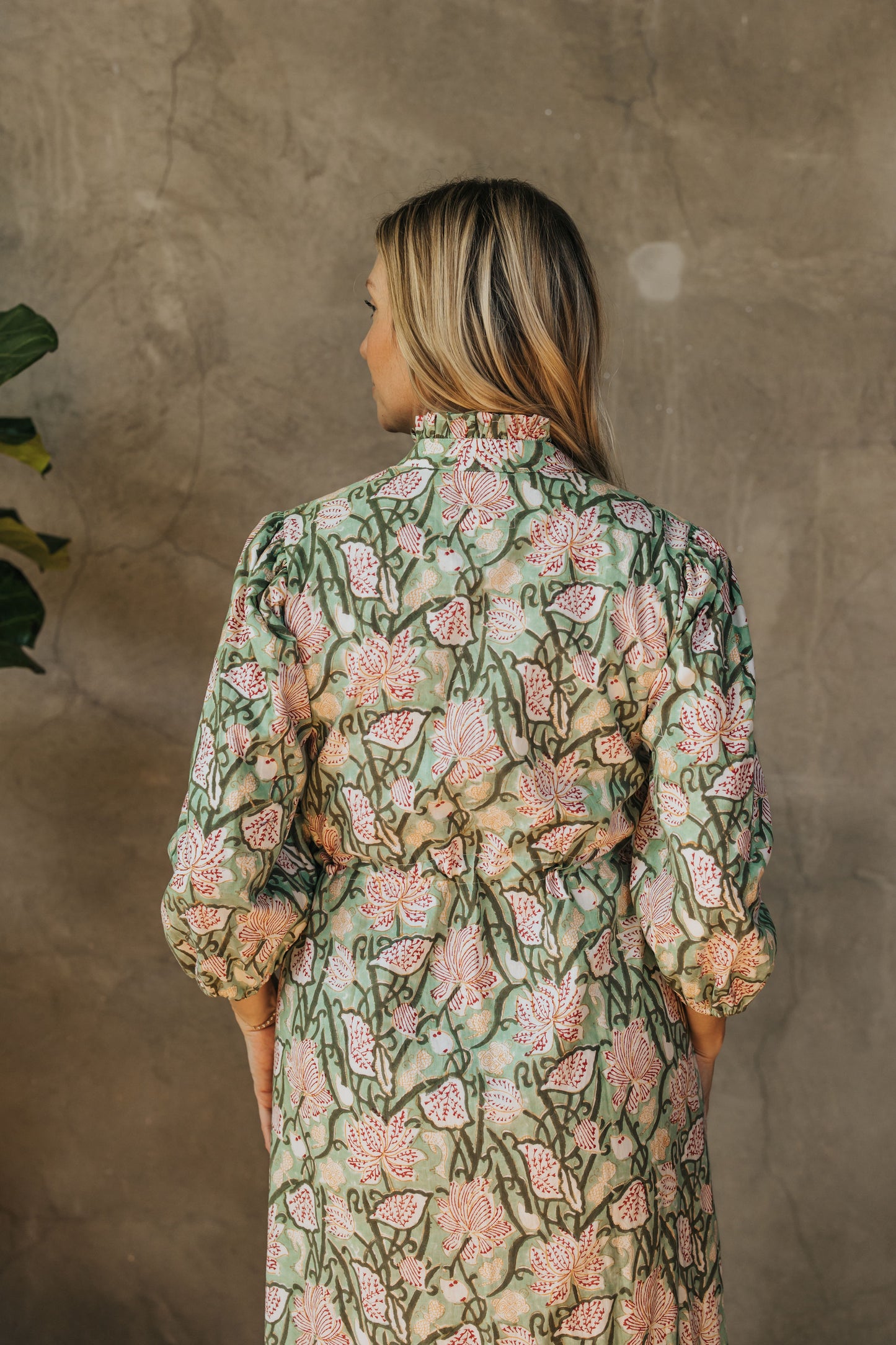 Eliza Dress - Jade Vine