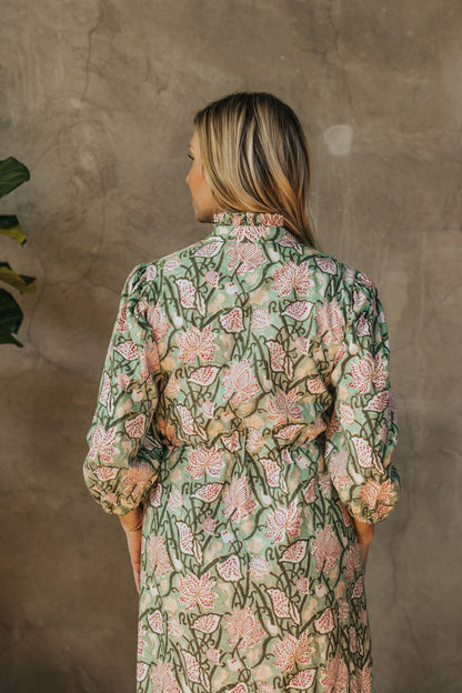 Eliza Dress - Jade Vine