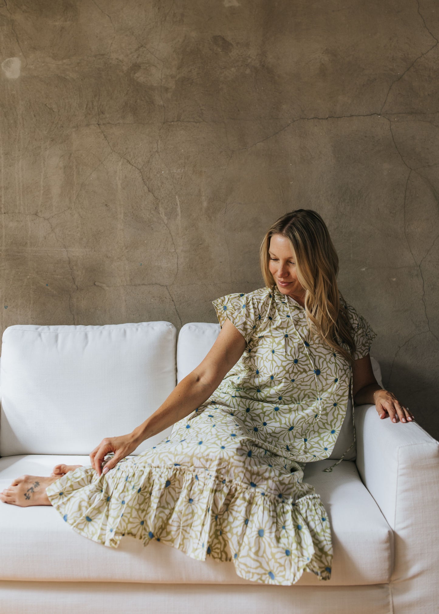 Florence Dress - Willow Garden