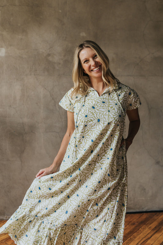 Florence Dress - Willow Garden