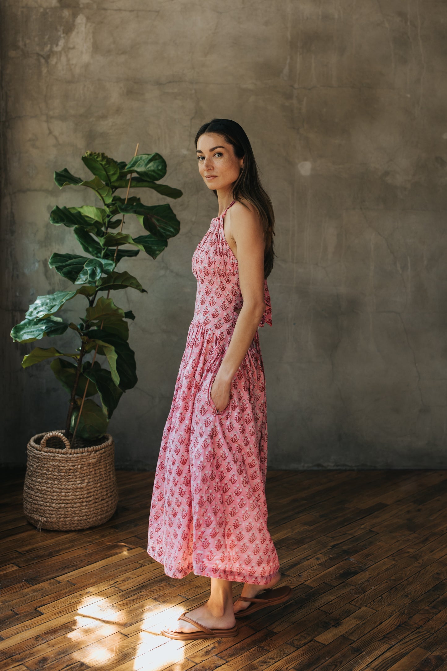 Daphne Dress - Blush Garden