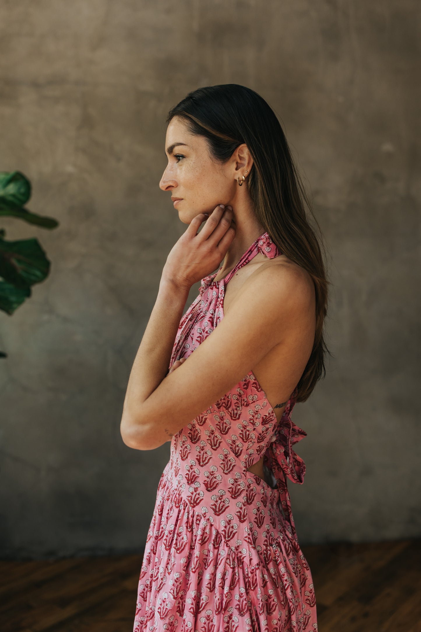Daphne Dress - Blush Garden