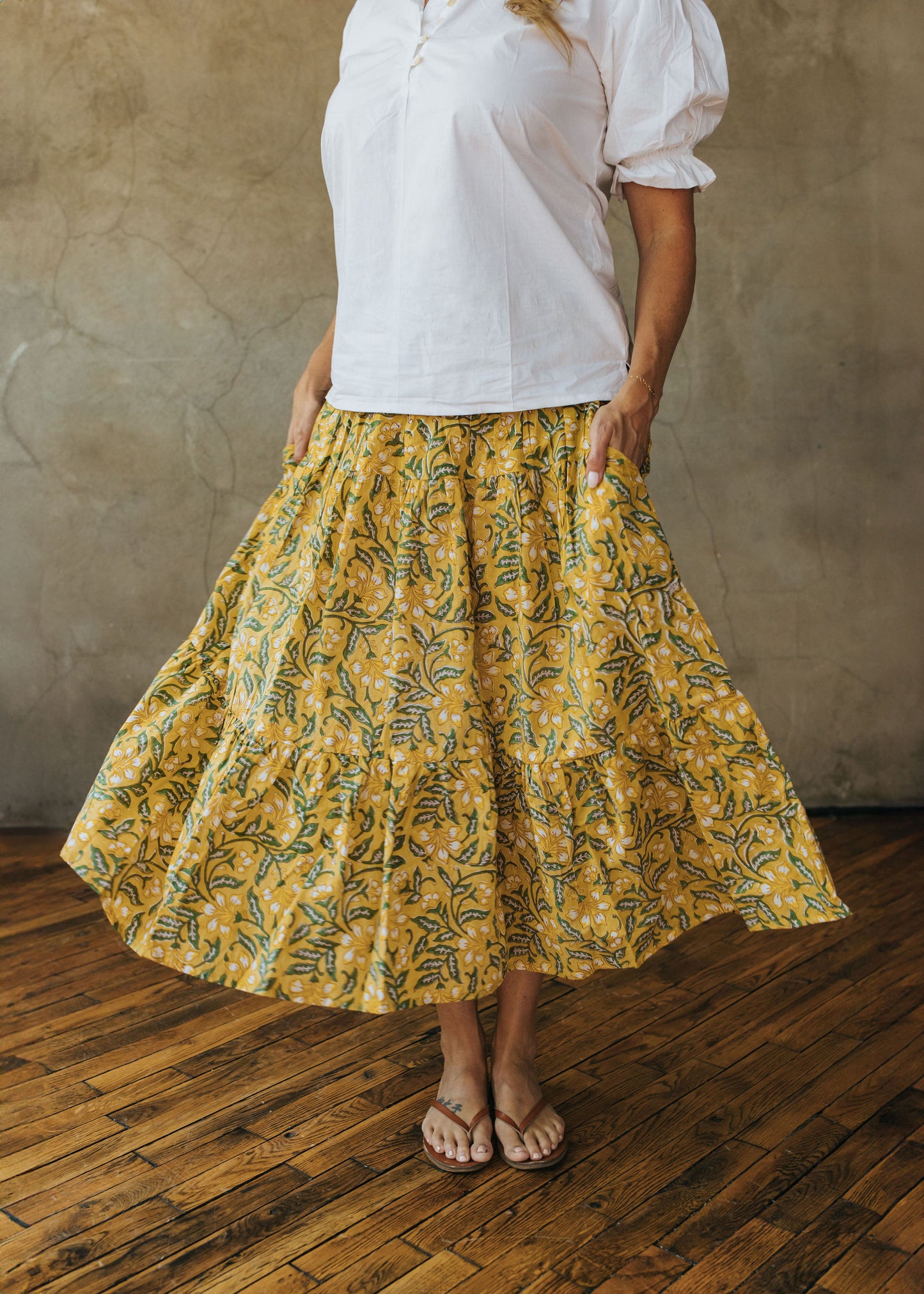 Pippa Skirt - Marigold Garden