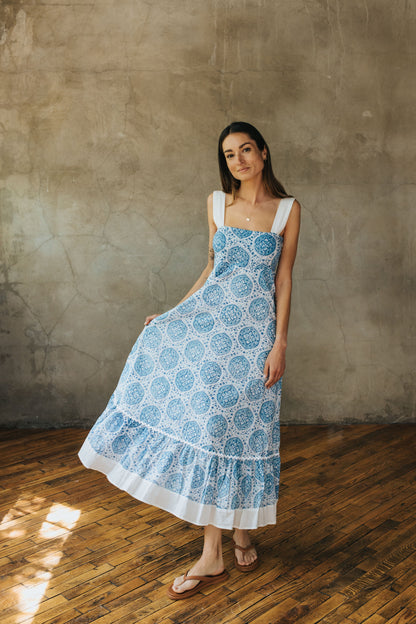 Celia Dress - Blue City Bazaar