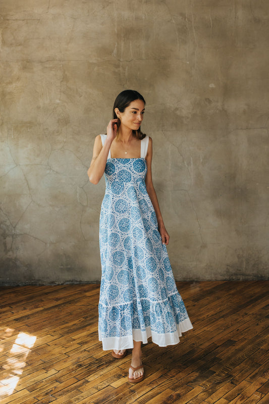Celia Dress - Blue City Bazaar