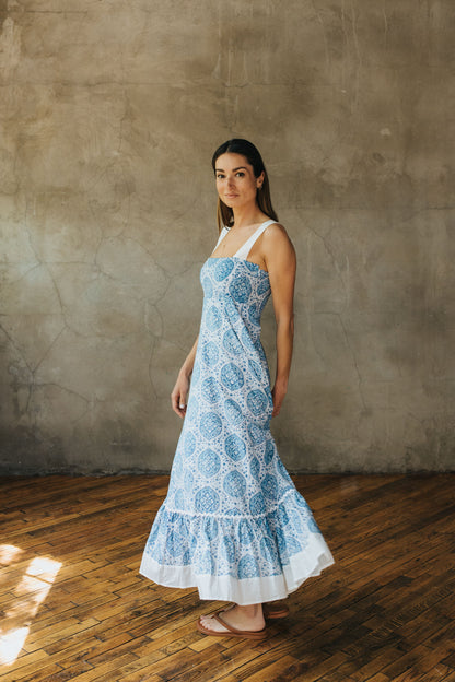 Celia Dress - Blue City Bazaar