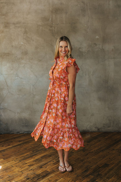 Margot Dress - Amber Garden