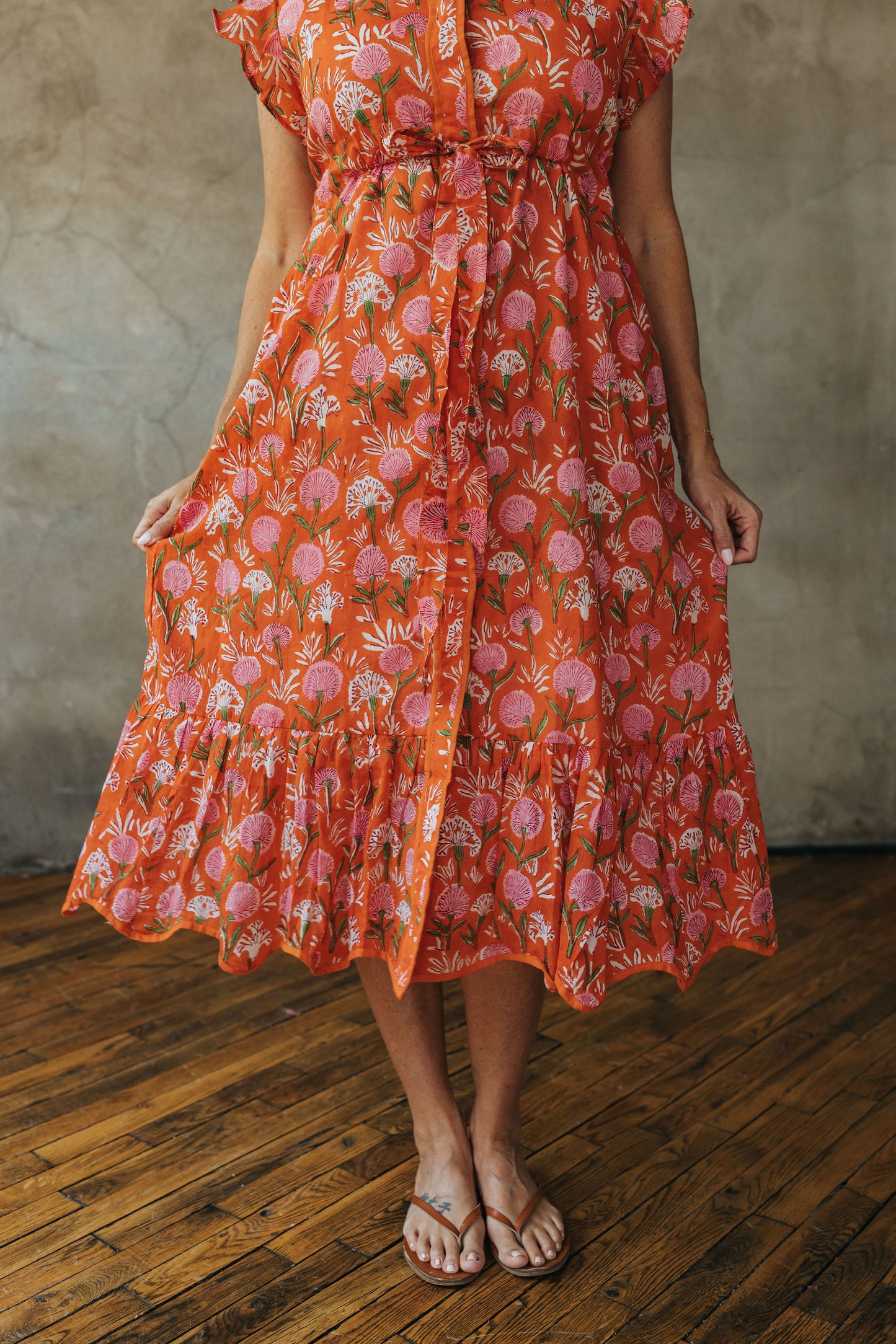 Margot Dress - Amber Garden