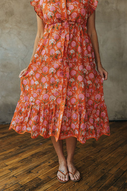 Margot Dress - Amber Garden