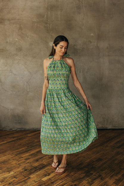 Daphne Dress - Monsoon Garden