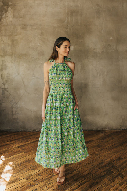 Daphne Dress - Monsoon Garden