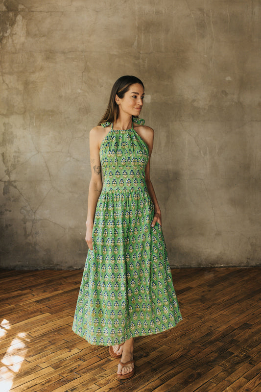 Daphne Dress - Monsoon Garden