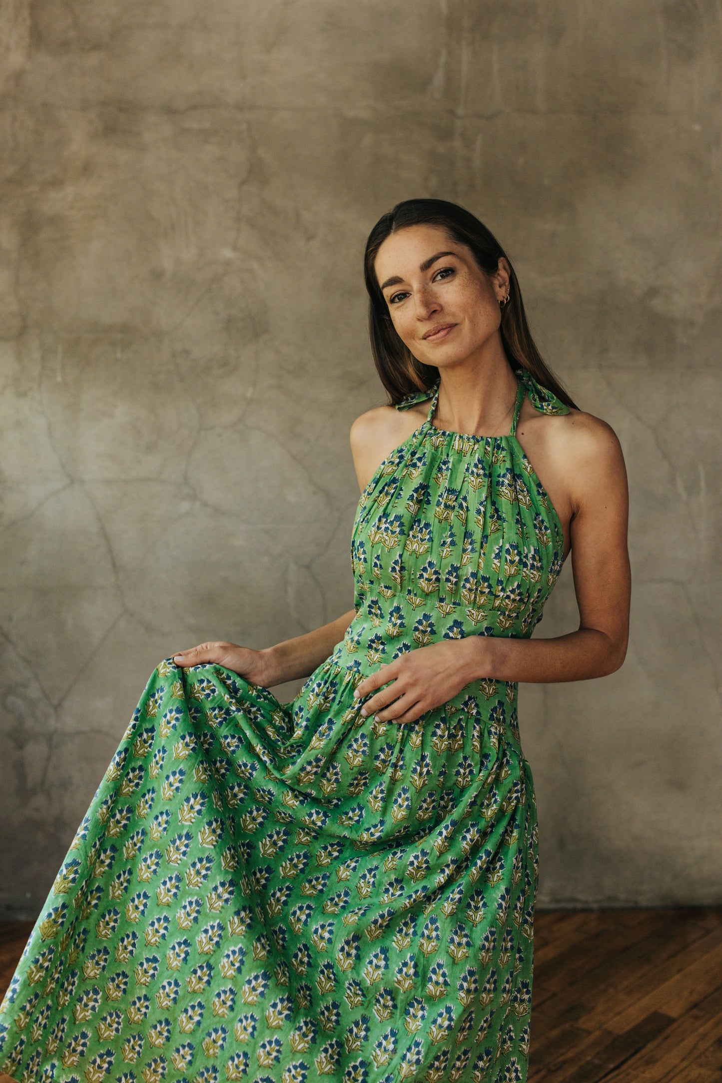 Daphne Dress - Monsoon Garden