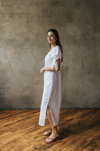 Poppy Dress - Petal Eyelet