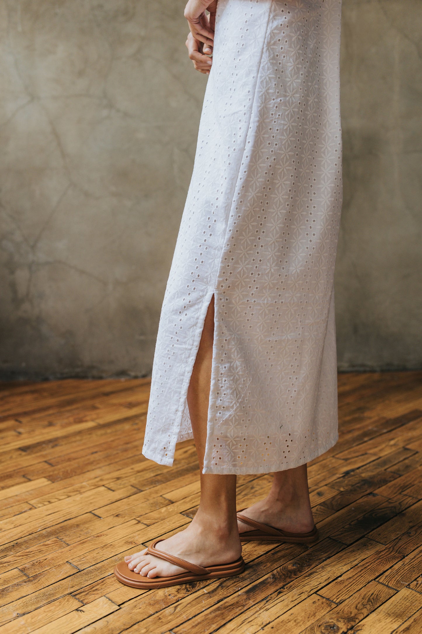 Poppy Dress - Petal Eyelet