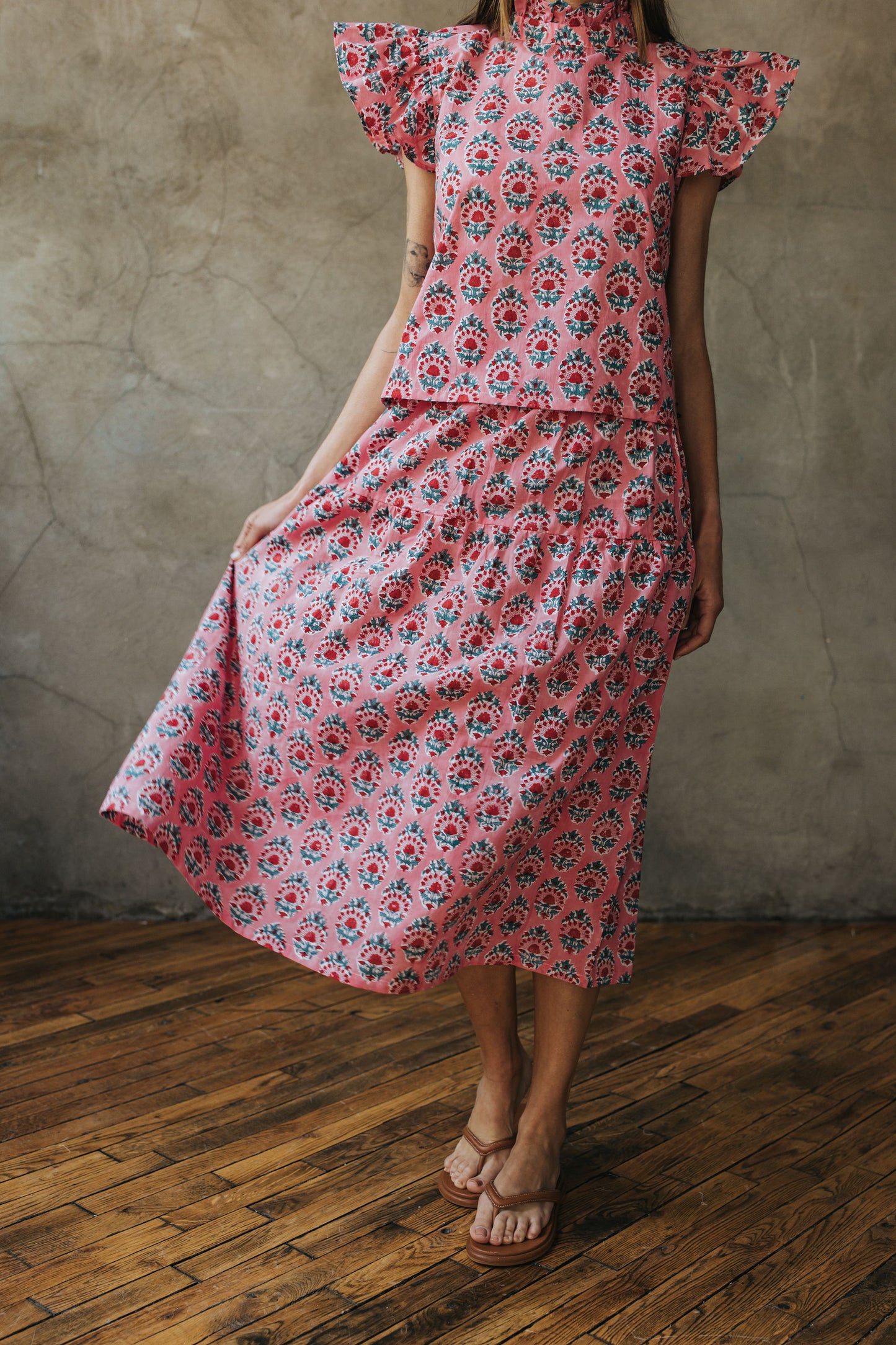Colette Skirt - Blush
