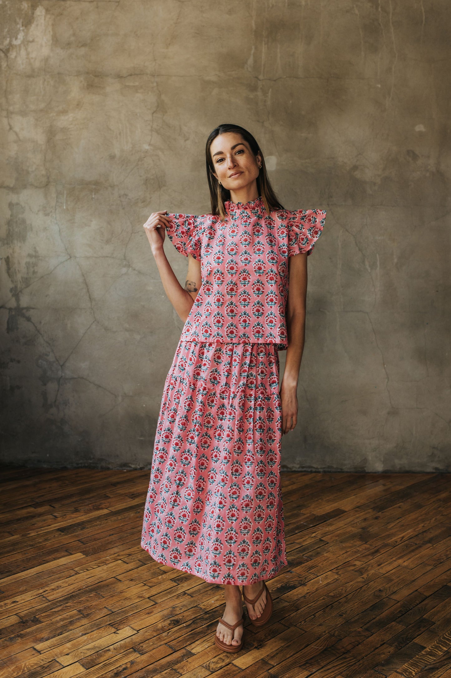Colette Skirt - Blush