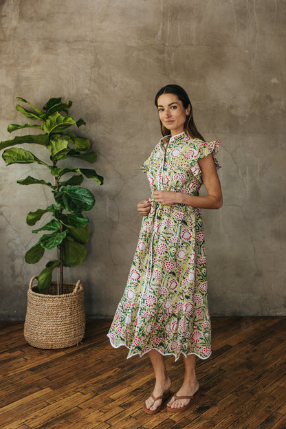 Margot Dress - Meadow Garden