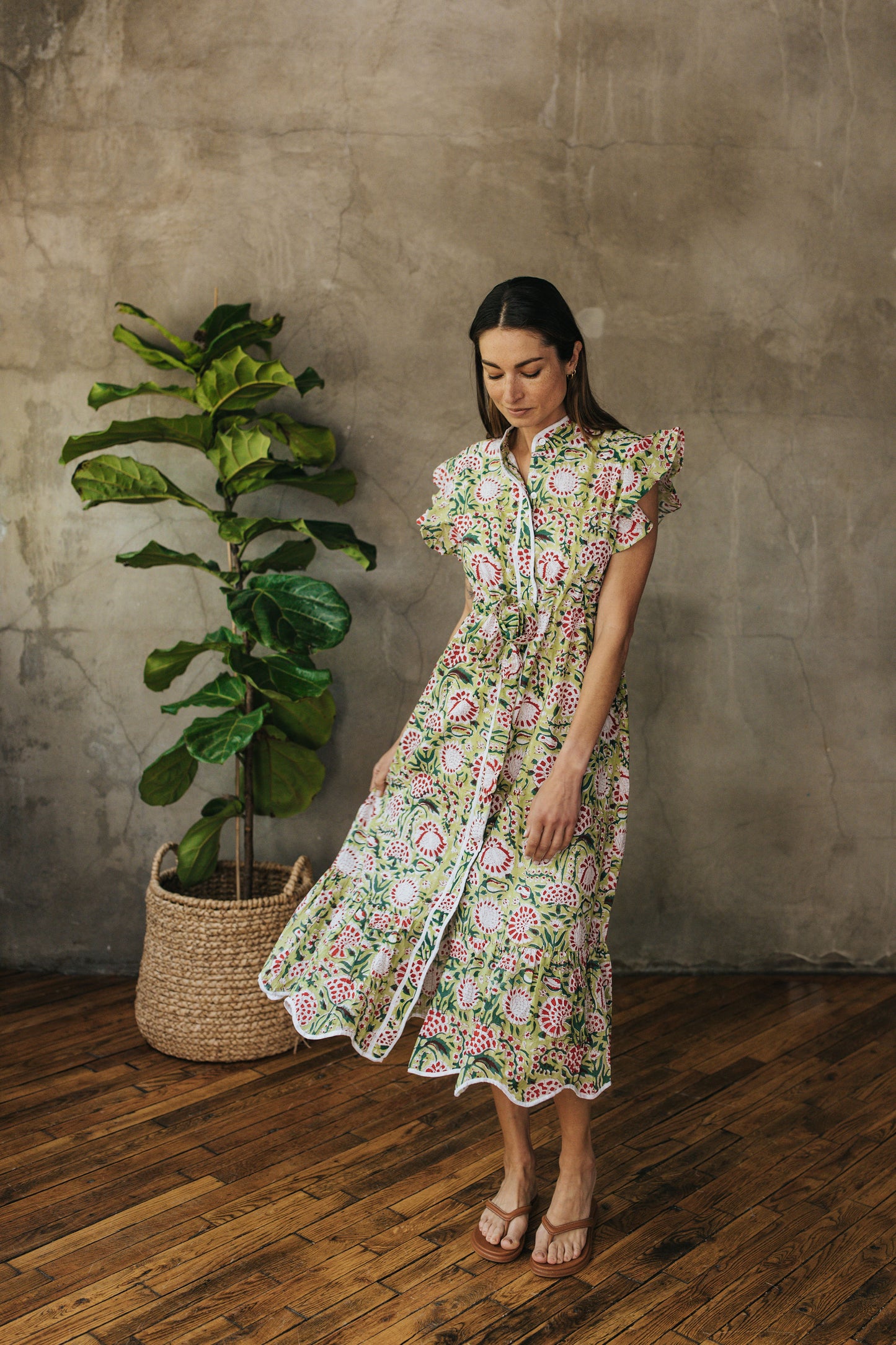 Margot Dress - Meadow Garden