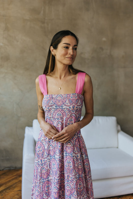Celia Dress - Pink City Bazaar