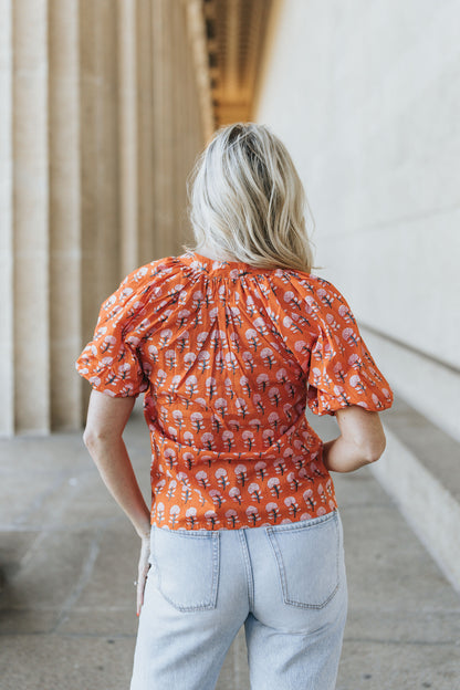 Tessa Top - Persimmon