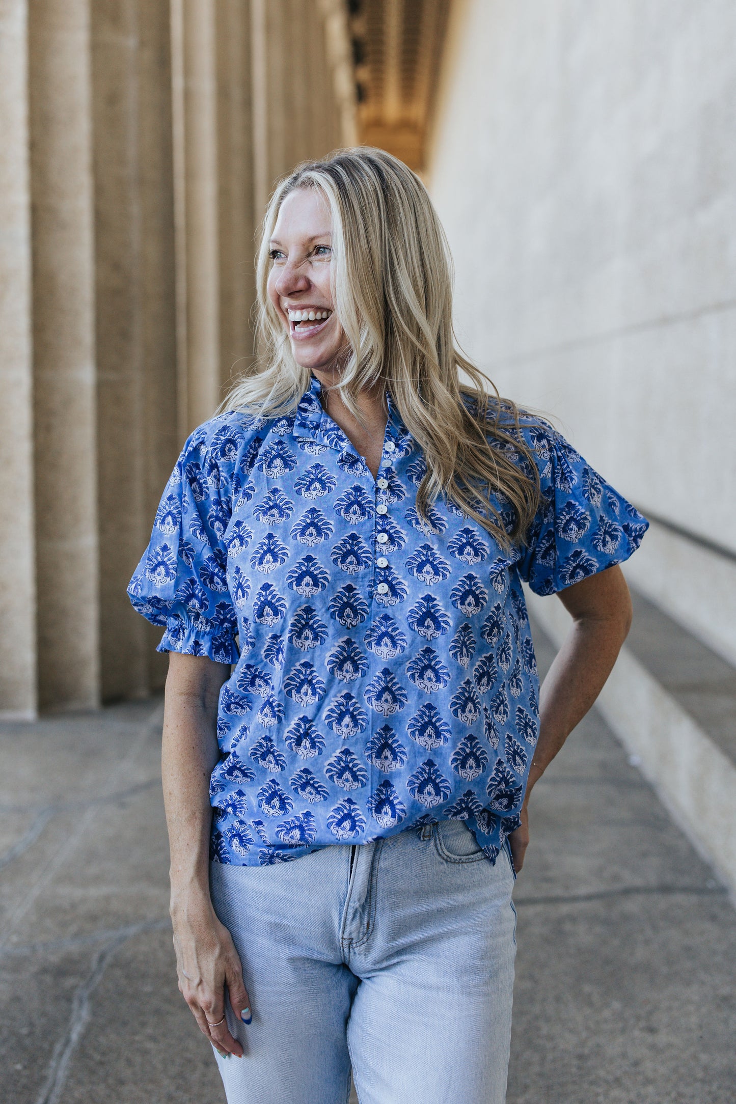 Sylvie Top - Indigo Bazaar