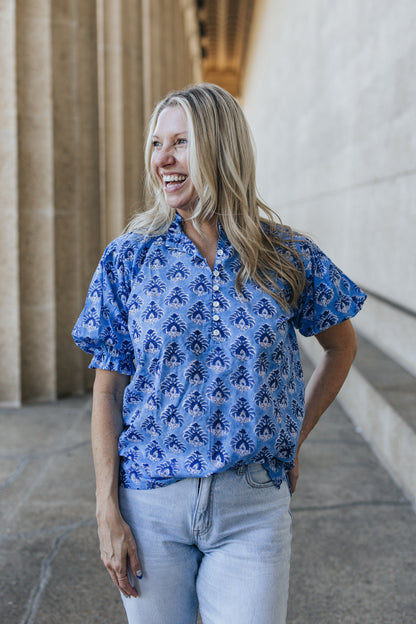 Sylvie Top - Indigo Bazaar