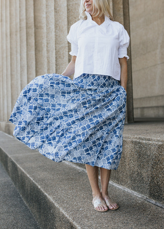 Pippa Skirt - Fan Tide