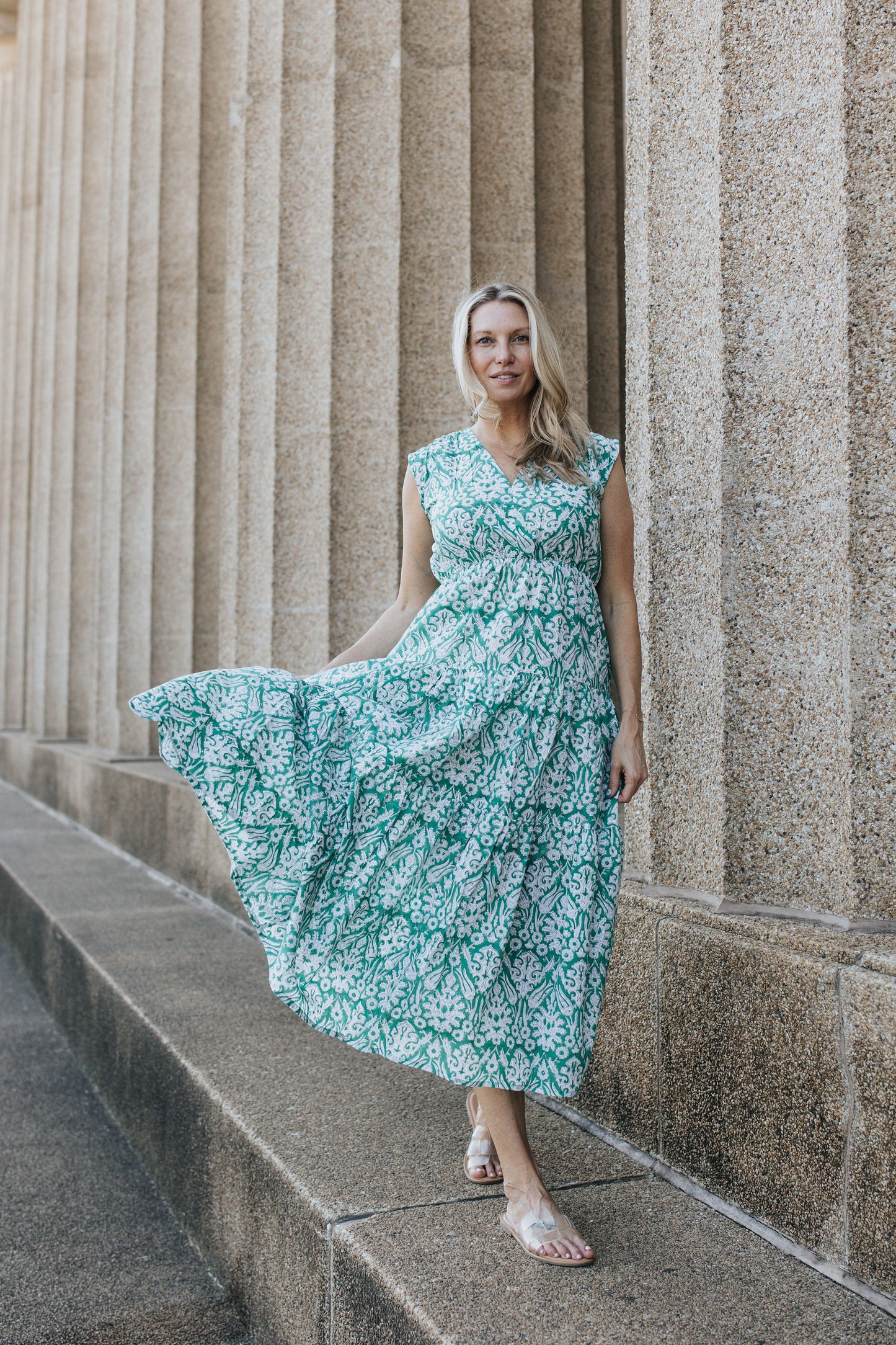 Lila Dress - Fern