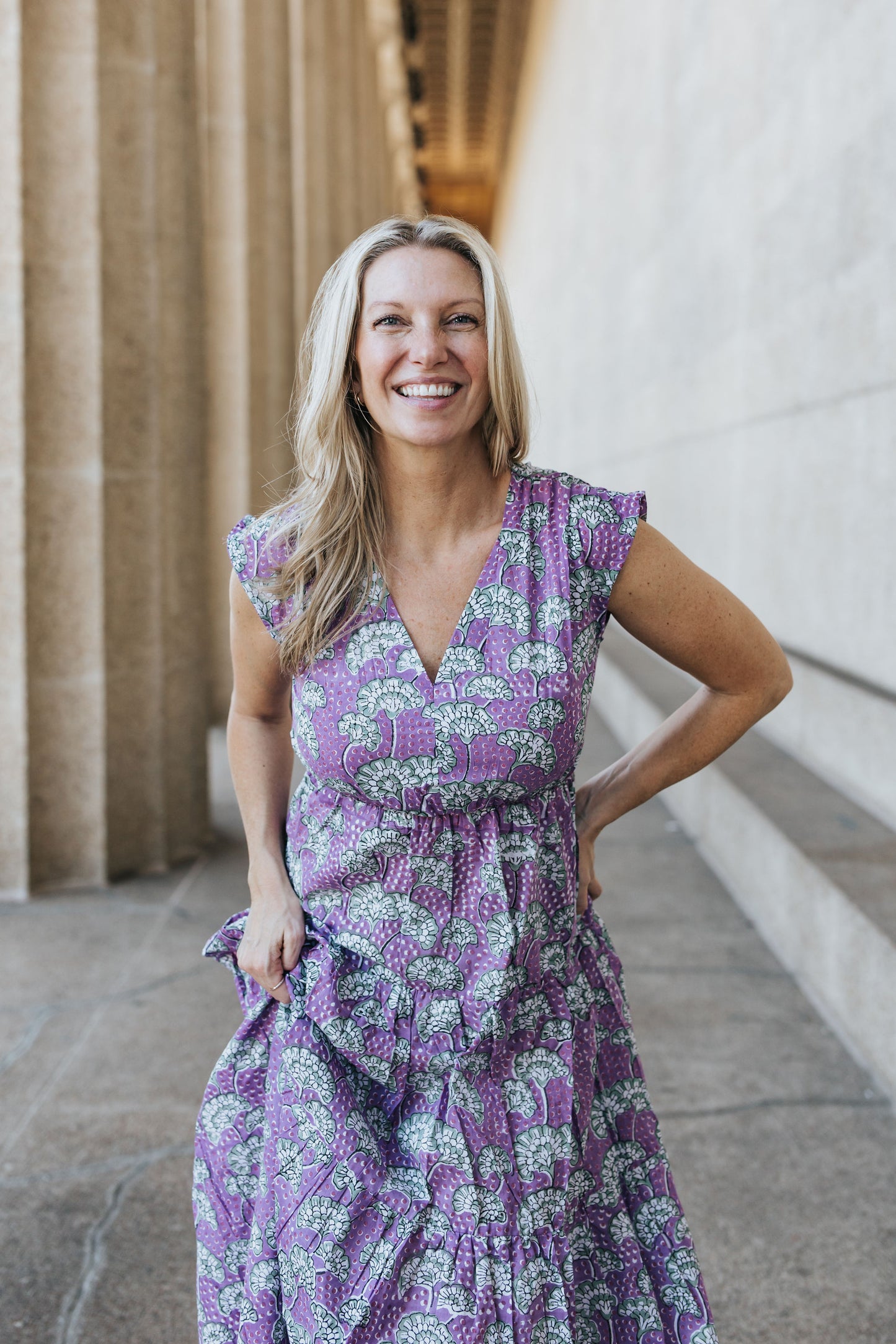 Lila Dress - Fig