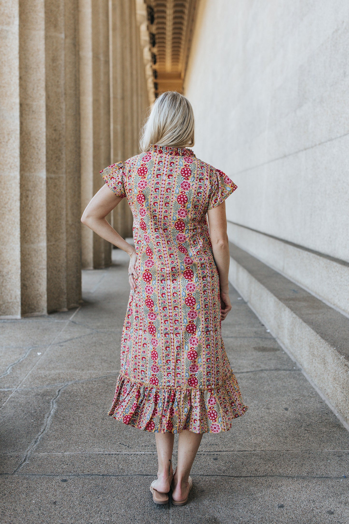 Florence Dress - Goldenrod