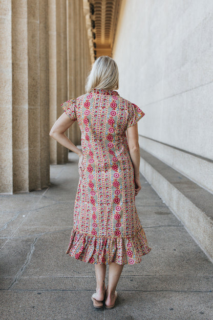 Florence Dress - Goldenrod