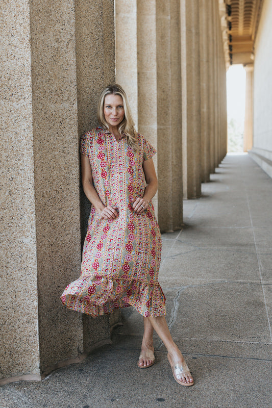Florence Dress - Goldenrod