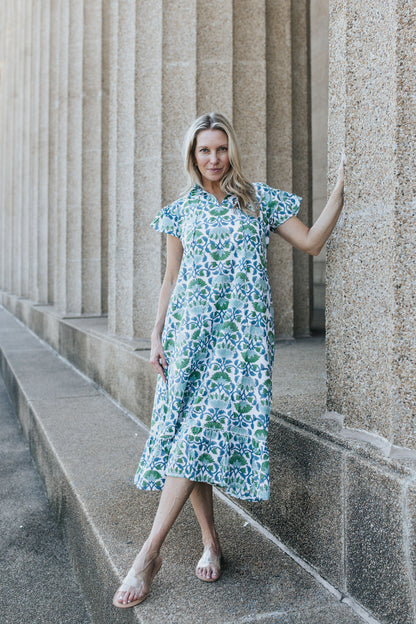 Florence Dress - Seafoam