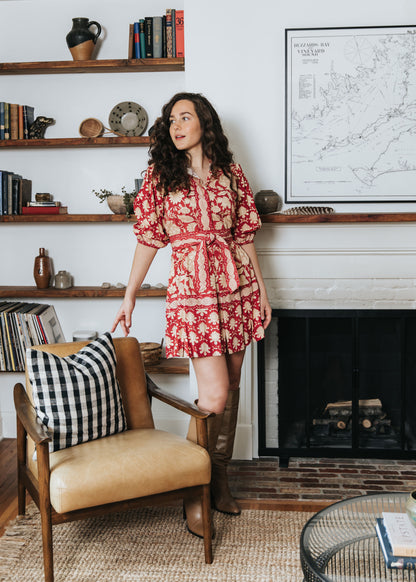 Charlotte Dress - Rouge