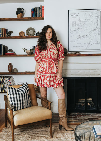 Charlotte Dress - Rouge