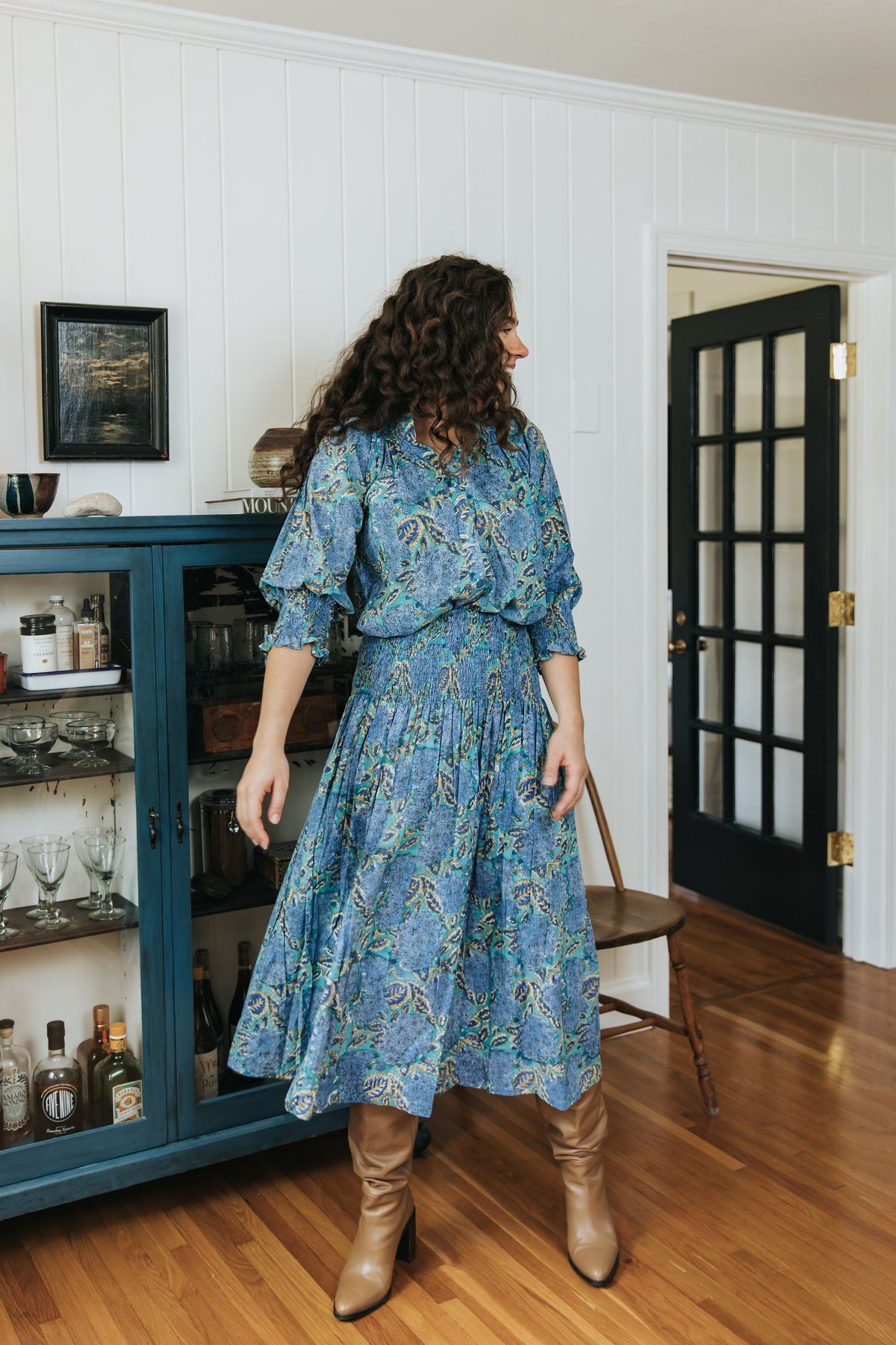 Pippa Skirt - Azure