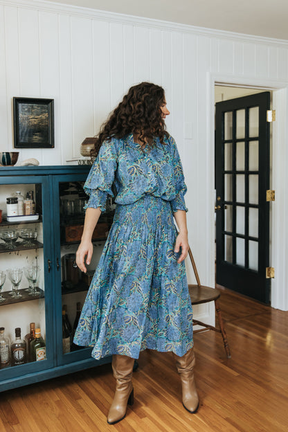 Pippa Skirt - Azure