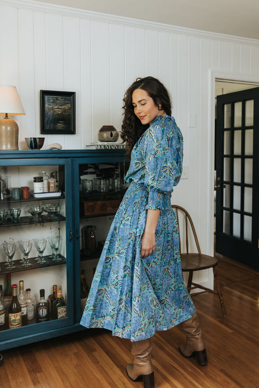 Pippa Skirt - Azure